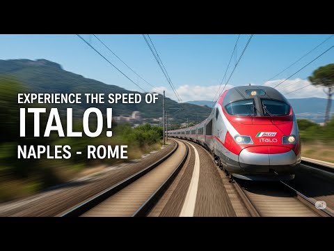 italo 🇮🇹 AGV High Speed Train (Business) | Naples 🚄 Rome [Republished]