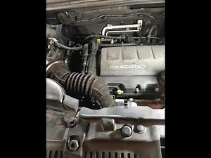 2017 CHEVY TRAX WATER PUMP REPLACEMENT