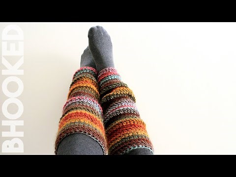 Beginner Crochet Leg Warmers