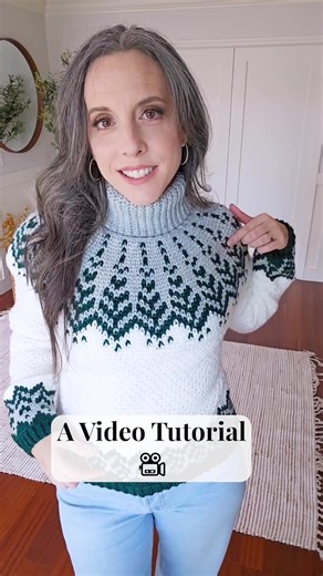 🌲 The Pine Crochet Sweater Pattern is now FREE on the blog. https://brianakdesigns.com/pine-crochet-sweater-pattern/ And I actually have a couple mistakes here and there that you wouldn’t be able to pick out on these sweaters that I can. But guess what, the imperfect handmade touch is what makes them even better. 🧶 🍂 The Pine Crochet Sweater, and oh-so-cozy, and also stunning with the colorwork details. ✨ Would you make this for yourself or as a gift? Let me know in the comments! #CrochetSwea