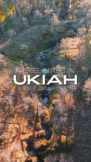 ⛰️ 4 free hikes in Ukiah! The days are getting longer and that means it’s time to take advantage of the beauty all around us — for free! 1. Lake Mendocino - multiple hiking paths around the lake offer a range of options to explore 2. Mill Creek - Mill Creek Park Ridge Trail is an excellent hike to take in the sights of the east side of the Ukiah Valley 3. Low Gap Park - Low Gap Park features multiple hiking trails where you’ll see everything from waterfalls to breathtaking views. 4. Giorno Park 
