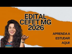 CEFET MG 2026 Notice: How to study