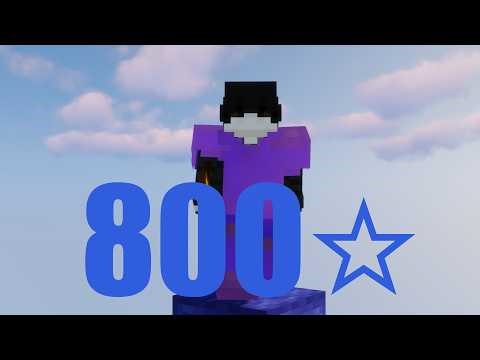 وصلت 800 نجمة Bedwars Blocksmc
