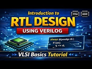Introduction to RTL Design Using Verilog | VLSI Basics Tutorial