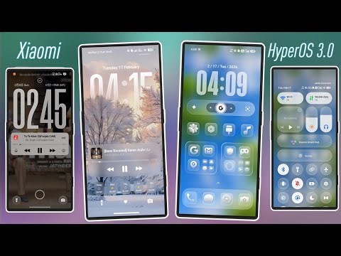 China Themes For Global Devices Support HyperOS 3 Control Center | HyperOS transparent Theme 🔥