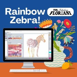 Rainbow Zebra - Floriani
