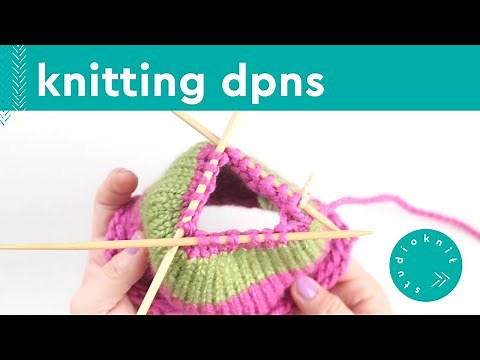 Knit on DPNs: Switch to Double Pointed Knitting Needles | KNITTING TOOLS