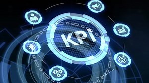 KPI Key Performance Indicator for Business Concept. Business, Technology, Internet and network concept.