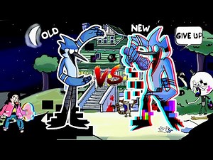 FNF PIBBY CORRUPTED | VS Glitch Mordecai | OverWorked | Come Learn with Pibby - OLD vs NEW Mordecai
