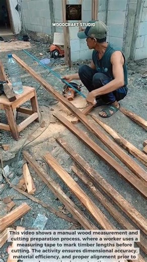 Accurate Wood Measurement for Clean Cuts #Woodworking #Construction #DIY