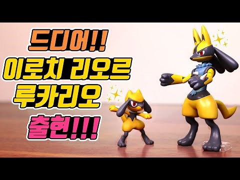 I finally caught Irochi Riolu and Irochi Lucario!! - [Electronic Oratman]