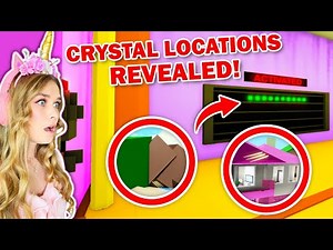 How To Find ALL THE *CRYSTALS * And ACTIVATE *SECRET* BASE In Brookhaven! (Roblox)