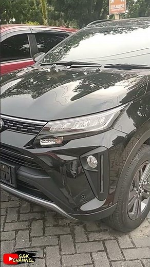 Review Eksterior Daihatsu Terios 1.5 R MT MC Warna Hitam. Mobil SUV 7SEAT & IRIT BBM #shorts