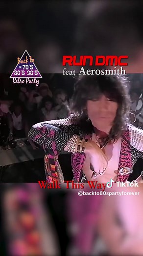 RUN DMC feat. AEROSMITH - Wallk This Way Music Video