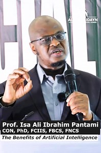 425K views · 29K reactions | #artificialintelligence #AI #4IR | Professor Isa Ali Pantami | Facebook