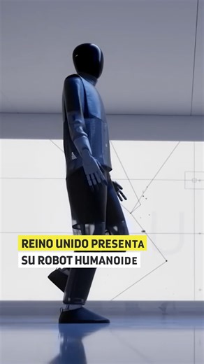 La startup británica Humanoid presentó su nuevo robot humanoide "HMND 01", especializado en tareas industriales y domésticas. Además integra actuadres de alto torque y alta velocidad, lo que permite que perciba su entorno y manipular objetos. | Meganoticias