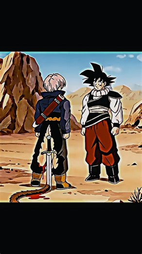 🤯reason Why Trunks Don't Have His Tail😂#goku #dragonball