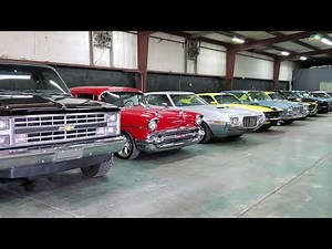 Texas classic car dealer showroom walkthrough Sherman, Texas PC classic cars vlog stop Samspace81 4K