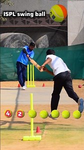 Cricket Batting With😯SWING Tennis BALL🔥🏏#cricket #shorts #youtubeshorts