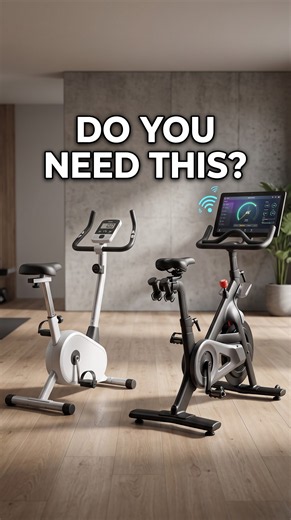 Simple vs Smart Exercise Bike: Which One Do You Actually Need? #homefitness #homeworkout
