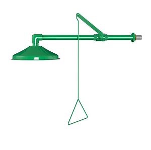 [Hot Item] Lab Wall-Mounted Emergency Safety Shower Red for Laboratory Eyewash Station