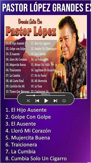 Pastor López - Grandes Exitos De Pastor López - MIX CUMBIA COLOMBIANAS & VALLENATO #shorts