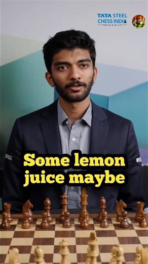 Gukesh's favourite dish, drink, Chess opening. #gukeshd #dommarajugukesh #gukeshdommaraju #pragg