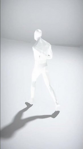Stylized Human Figure Model