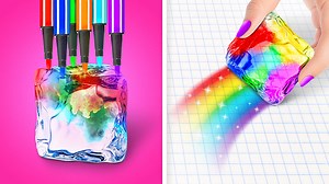 Rainbow hacks and crafts to make your day better: | 5-Minute Crafts Like