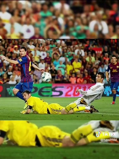 Ronaldo knee slide🥶//🇦🇷🐐 #football #messi #ronaldo #barcelona #realmadrid #viral #fy #fyp #goat