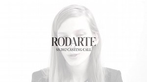 Rodarte SS 2012 Casting Call