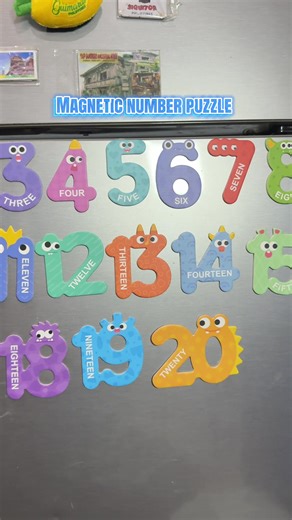 Engaging Magnetic Numbers and Letters Puzzle for Kids