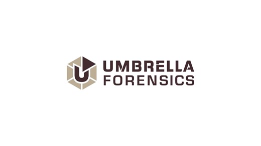Logo animation for Umbrella Forensics