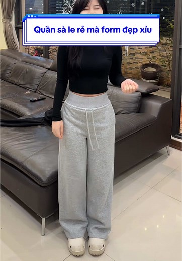 Quần sà le rẻ mà form đẹp xỉu #xuhuong #thoitrangnu #quanni #quansuong