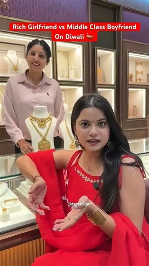 #rich #girlfriend vs #middle #class #Boyfriend #on #diwali #short #diwalispecial #teratrigun