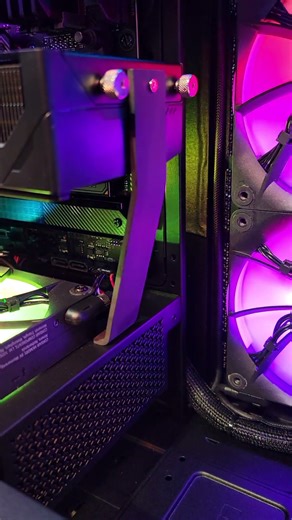 DIY - Custom GPU holder #gpu #rtx #geforce #gigabyte