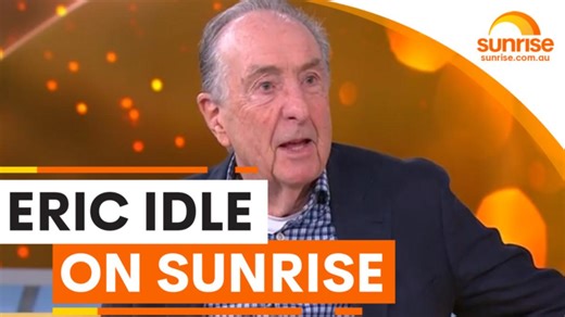 Monty Python legend Eric Idle LIVE in studio