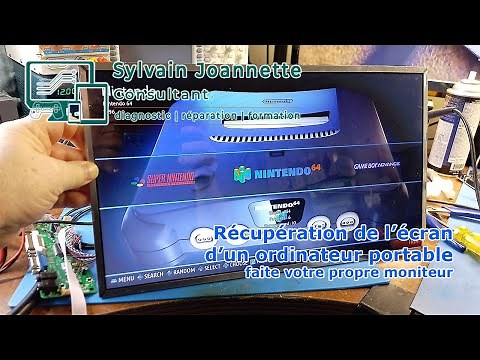 Récupération d'un écran d'ordinateur portable | Sylvain Joannette Consultant