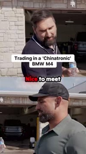 J&S Autohaus on Instagram: "This BMW M4 rolls in with some serious hardware: titanium trim, an aftermarket wing, and wheels that definitely stand out. But the real headline here is the exhaust setup—dubbed the Chinatronic system by the owner! Witnessing the discussion around dialing this beast back to stock specs makes for prime dealership drama. Will the mods secure the trade, or complicate the deal? The negotiation for this machine is definitely one for the books. #BMWM4 #CarMods #PerformanceC