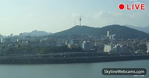 【LIVE】 Live Cam Seoul - NamSan Tower | SkylineWebcams