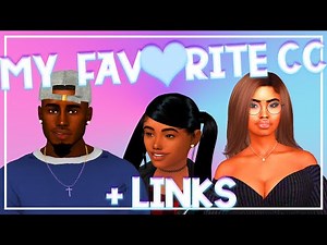 MY FAVORITE CAS CC + LINKS ⭐ SIMS 4 GENETICS CC ⭐ 10 CATEGORIES