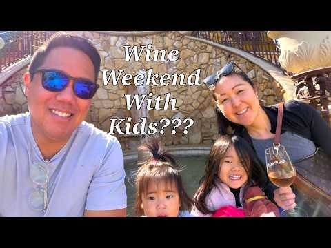 PASO ROBLES WINE WEEKEND… WITH KIDS! 🍷✨ Sensorio Lights + Family Travel Vlog