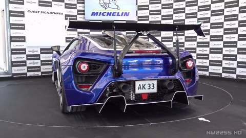 Zenvo TSR S pure engine sound