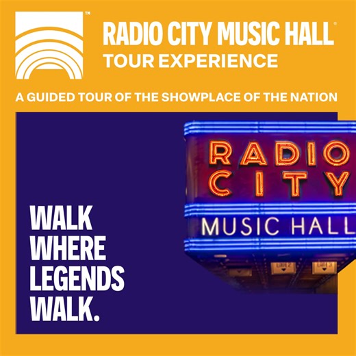 Go behind-the-scenes of the Showplace of the Nation! Explore Art Deco masterpieces, discover the history of the Great Stage, and meet a Rockette. | Radio City Music Hall