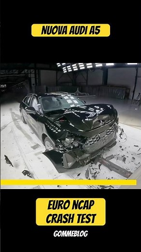 Nuova Audi A5 Euro Ncap CRASH Test