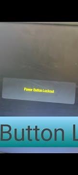 How to Solve Power Button Lockout Hp Monitor | power button lockout hp monitor |Power Button Lockout