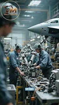 How the Eurofighter Typhoon Is Made in Factory #EurofighterTyphoon #FighterJet