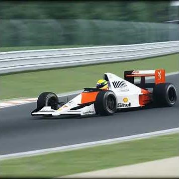 Ayrton Senna vs Alain Prost at Spa-Francorchamps | Belgian Grand Prix 1990