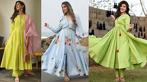 4.6K views · 251 reactions | Most Stylish And Beautiful Cotton Frock Designs For Girls 2023 | NOORi's Style | Facebook