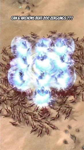 Psionic Fury Unleashed: Archons vs Zerglings! | SC2.BattleRumBle #rts #starcraft2 #스타크래프트2 #sc2